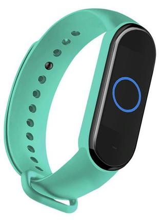 Ремешок colored strap для xiaomi mi band 5 / 6 sea blue