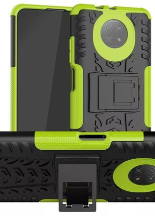 Чехол armor case xiaomi redmi note 9 5g / note 9t 5g lime