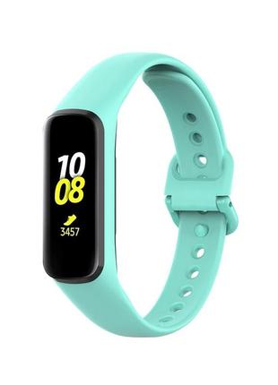 Ремешок colored strap для samsung galaxy fit e (r375) sea blue2 фото