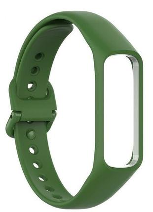 Ремінець colored strap для samsung galaxy fit e (r375) green