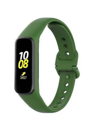 Ремешок colored strap для samsung galaxy fit e (r375) green2 фото