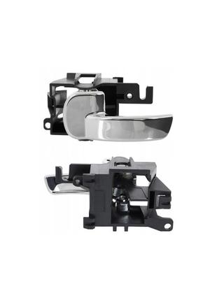 Ручка двери левая внутренняя nissan navara 2004-...г в