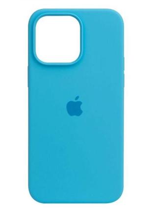 Чохол original full size для apple iphone 14 pro max blue1 фото