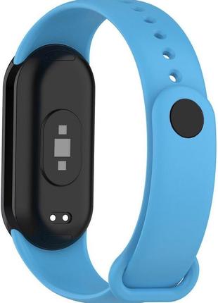 Ремінець силіконовий anchor xiaomi mi band 8 no 11 light blue