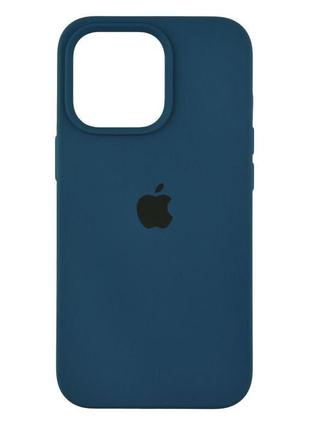 Чохол original full size для apple iphone 13 pro navy blue1 фото