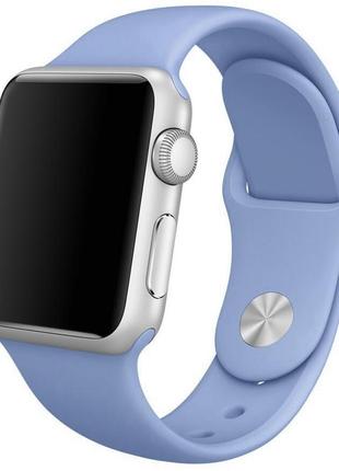 Ремінець silicone band apple watch 38 / 40 mm s / m blue
