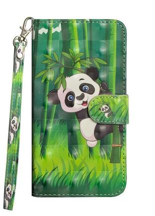 Чехол-книжка color book для xiaomi redmi note 9t панда