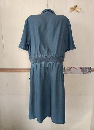 Джинсова сукня з ліоцелу р.425 фото