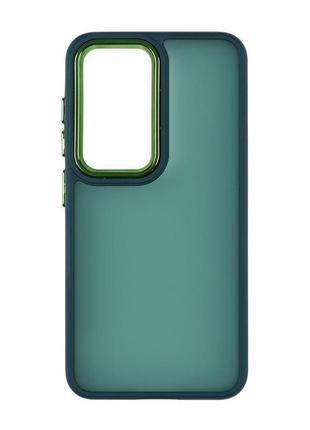 Чехол бампер space ii matte samsung galaxy s23+ green