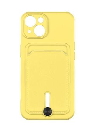 Чехол otterbox colorfull pocket card iphone 13 yellow
