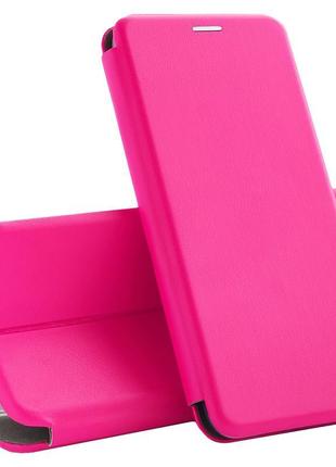 Чехол-книжка premium wallet poco c40 hot pink