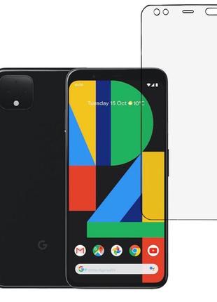 Гидрогелевая пленка mietubl hd google pixel 4 глянцевая