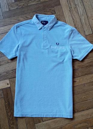 Мужская футболка поло fred perry oxford trim polo2 фото