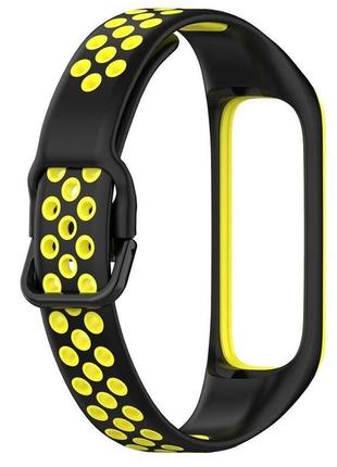 Ремешок silicone band double color samsung galaxy fit2 sm-r220...1 фото