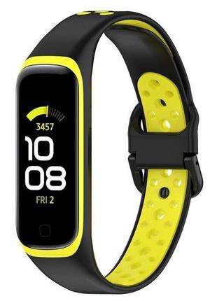 Ремешок silicone band double color samsung galaxy fit2 sm-r220...3 фото