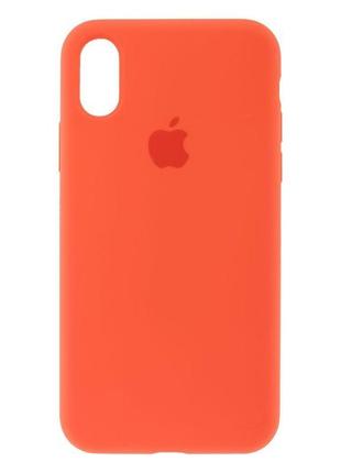 Чохол original full size для apple iphone xs orange