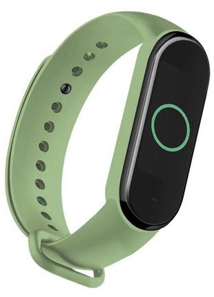 Ремешок colored strap для xiaomi mi band 5 / 6 pistachio1 фото