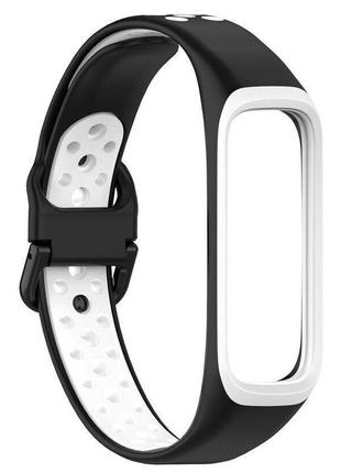 Ремешок silicone band double color samsung galaxy fit2 sm-r220...2 фото