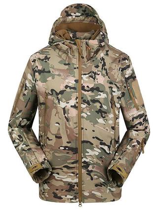 Куртка тактична outdoor tactical warrior wear ix7-q8 на флісі ...3 фото