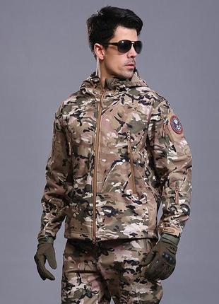 Куртка тактична outdoor tactical warrior wear ix7-q8 на флісі ...7 фото