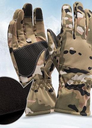 Тактичні зимові рукавички outdoor tactics winter soft розмір m...2 фото