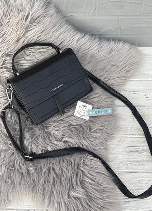 Сумка на длинной ручке cross-body сумочка трендовая и стильная кроссбоди