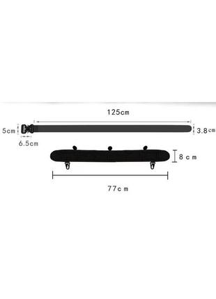 Ремінь військовий, тактичний, розвантажувальний outdoor tactic...9 фото