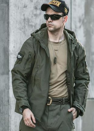 Куртка тактична outdoor tactical warrior wear ix7-q8 на флісі ...6 фото