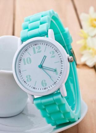 Стильний наручний годинник nstyle green