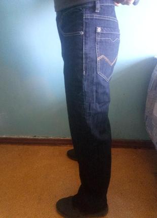 Класичні чоловічі джинси wvs, w31 - l34, нові, кльош, батал, великі2 фото