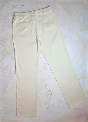 💝2+1=4 базовые бежевые джинсы клеш высокая посадка cuitano, размер 50 - 525 фото