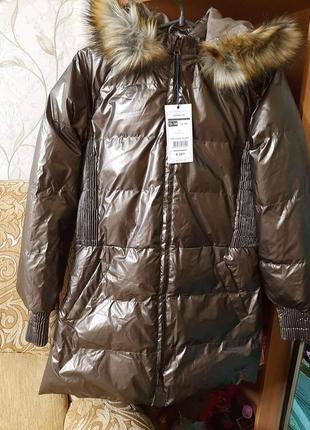 Фірмове пальто на дівчинку еврозима 9-14л5 фото