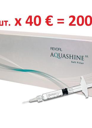 5 упаковок - аквашайн revofil aquashine br 2ml soft filler