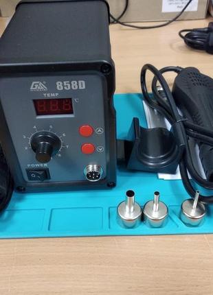 Термофен паяльна станція 858d 700w паяння smd bga qfp