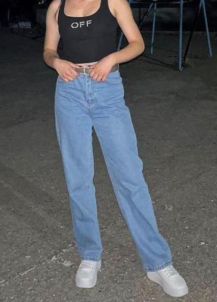 Женские джинсы прямые1 фото