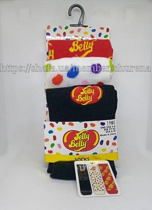 Шкарпетки jelly belly оригінал® уп 3шт.унісекс primark іспанія в5 фото