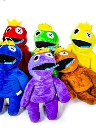 М'яка іграшка райдужні друзі rainbow friends plush 30 см