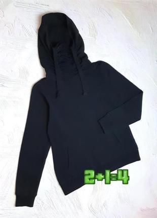 💝2+1=4 базовый черный женский свитер худи под горло fb sisters, размер 46 - 48