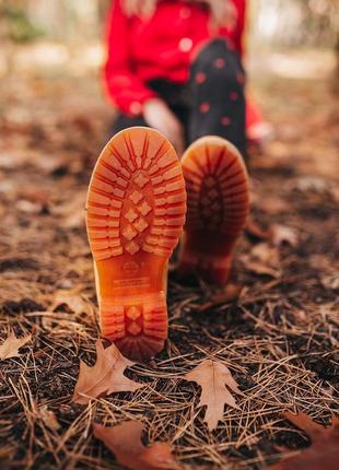 Черевики blanc timberland ginger fur черевики зимові з хутром6 фото