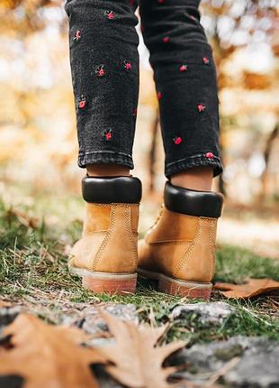 Черевики blanc timberland ginger fur черевики зимові з хутром10 фото