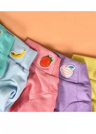 Гольф для собак cheepet fruits изображены на воротнике, голубой5 фото