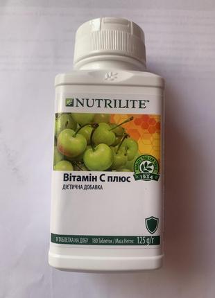 Amway nutrilite вітамін с плюс 180таб