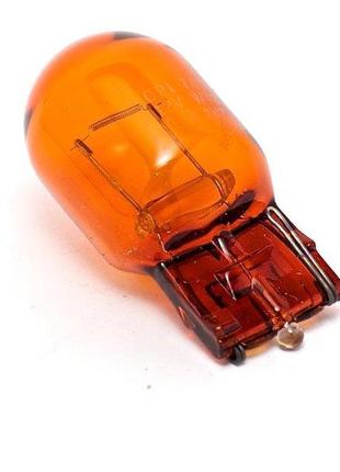 Покажнена лампа розжарювання китай wy21w 12 v 21 w w3*16d amber