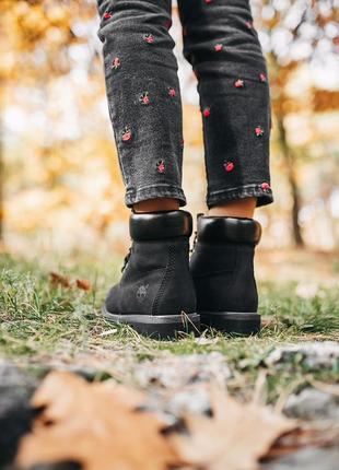 Черевики timberland black ботинки9 фото