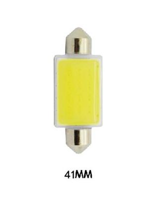 Світлодіодна лампа alllight t11 1 діод cob s8.5 41 mm 12 v white