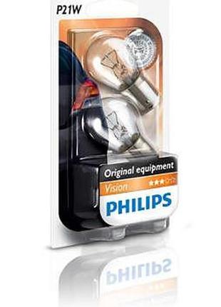 Показні лампа розжарювання philips 12498b2 p21w 12 v 21 w ba15s
