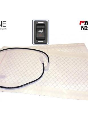 Підігрів сидінь qline fiber nis-u03 (1 сидіння)