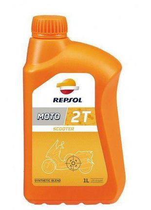 Масло моторне 2т repsol moto scooter 2t, 1л / rp149y51