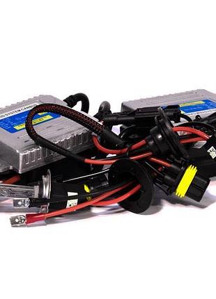 Комплект ксенону квант pro h7 ceramic 5000к 12v блоки ac з обм...