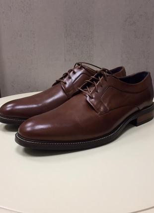 Мужские туфли cole haan, кожа, новые, размер 43.